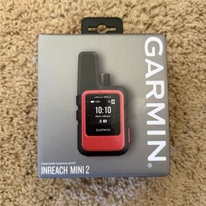 Garmin inReach Mini 2 Satellite Communicator - Red and Black